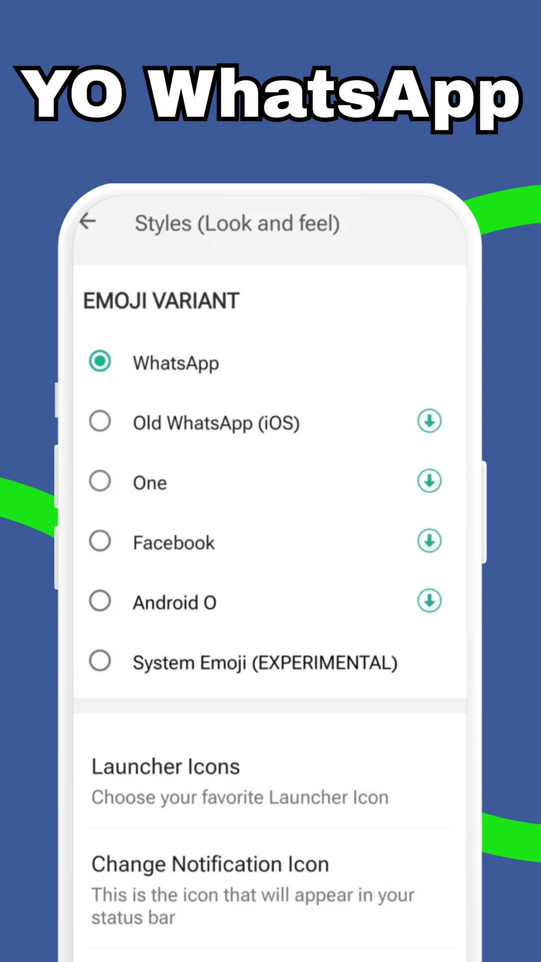 YOWhatsApp App Screenshots