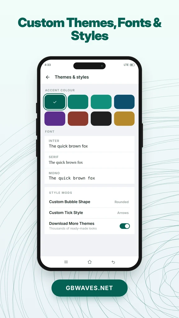 custom-themes-fonts-styles