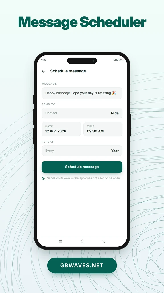 message-scheduler